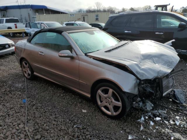 WDBTK75G46T066837 - 2006 MERCEDES-BENZ CLK 500 SILVER photo 4