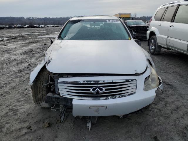 JNKBV61E18M201853 - 2008 INFINITI G35 SILVER photo 5