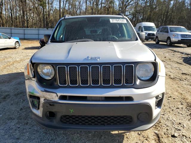 ZACNJAABXKPK14870 - 2019 JEEP RENEGADE SPORT SILVER photo 5