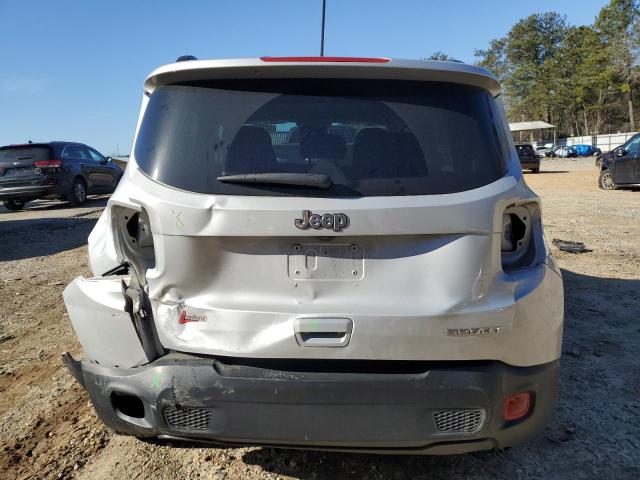 ZACNJAABXKPK14870 - 2019 JEEP RENEGADE SPORT SILVER photo 6