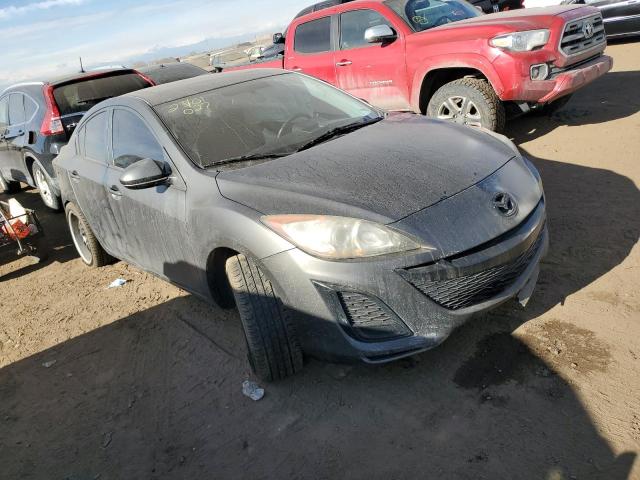 JM1BL1SFXA1322390 - 2010 MAZDA 3 I GRAY photo 4