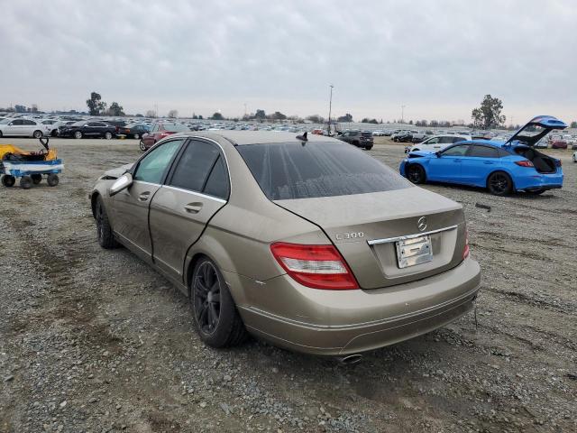 WDDGF54X29F282272 - 2009 MERCEDES-BENZ C 300 GOLD photo 2