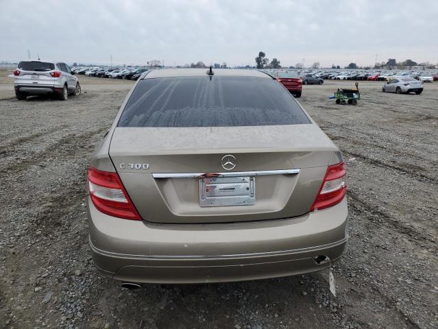 WDDGF54X29F282272 - 2009 MERCEDES-BENZ C 300 GOLD photo 6