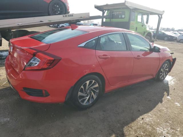 2HGFC2F71HH528592 - 2017 HONDA CIVIC EX RED photo 3