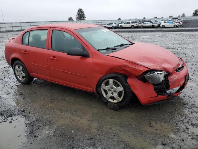 1G1AK55F577183611 - 2007 CHEVROLET COBALT LS RED photo 4