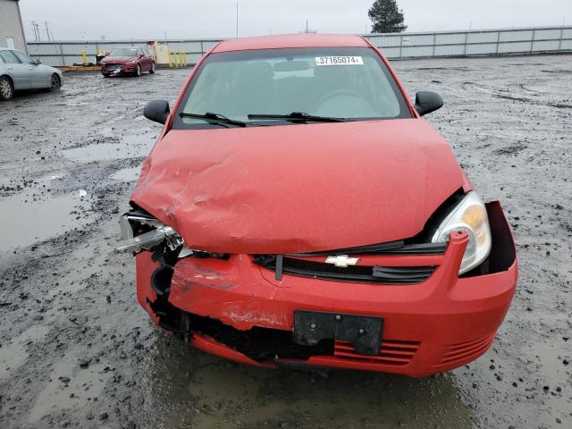 1G1AK55F577183611 - 2007 CHEVROLET COBALT LS RED photo 5