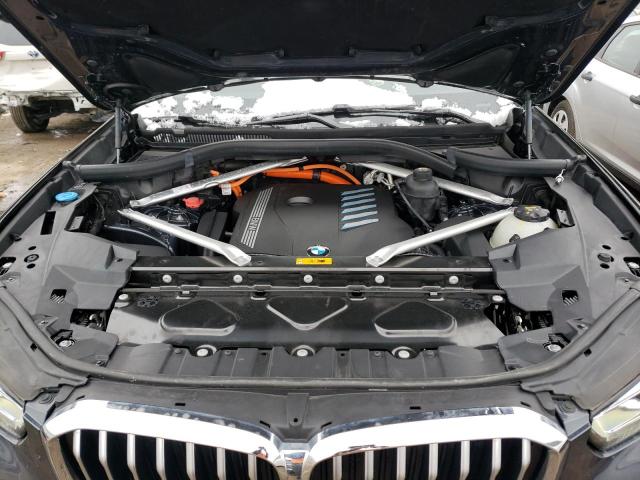 5UXTA6C06N9L87826 - 2022 BMW X5 XDRIVE45E GRAY photo 12