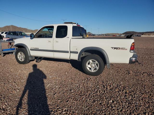 5TBRT34181S160170 - 2001 TOYOTA TUNDRA ACCESS CAB WHITE photo 2