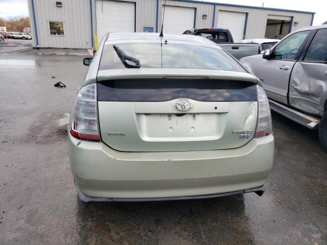 JTDKB20U967501048 - 2006 TOYOTA PRIUS GREEN photo 6