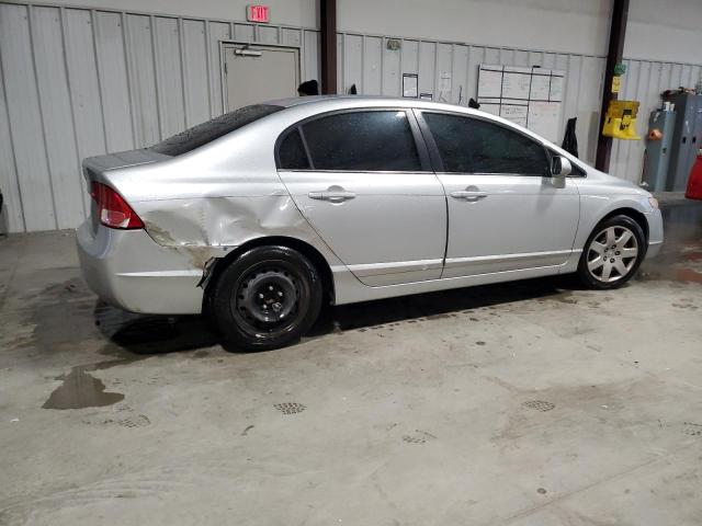 1HGFA16536L074649 - 2006 HONDA CIVIC LX SILVER photo 3