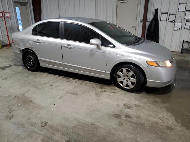 1HGFA16536L074649 - 2006 HONDA CIVIC LX SILVER photo 4