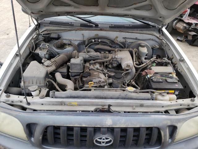 5TENL42N14Z334167 - 2004 TOYOTA TACOMA SILVER photo 11