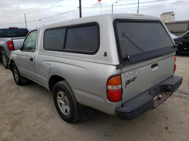 5TENL42N14Z334167 - 2004 TOYOTA TACOMA SILVER photo 2