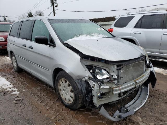 5FNRL3H24AB084865 - 2010 HONDA ODYSSEY LX SILVER photo 4