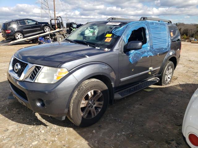 5N1AR1NNXBC602275 - 2011 NISSAN PATHFINDER S GRAY photo 1