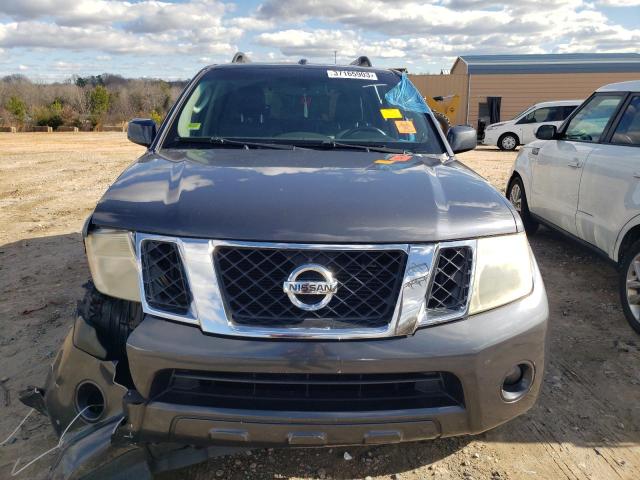 5N1AR1NNXBC602275 - 2011 NISSAN PATHFINDER S GRAY photo 5