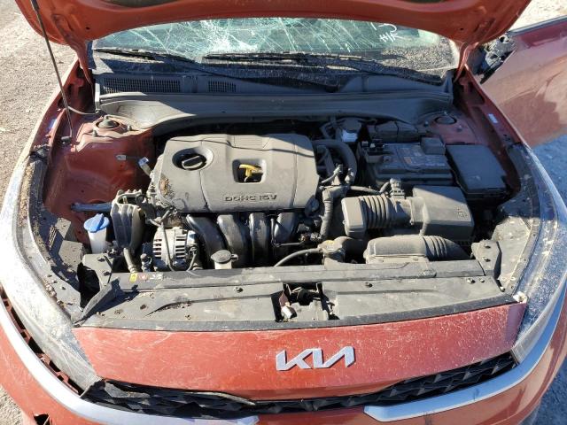 3KPF24AD8PE507632 - 2023 KIA FORTE LX ORANGE photo 11