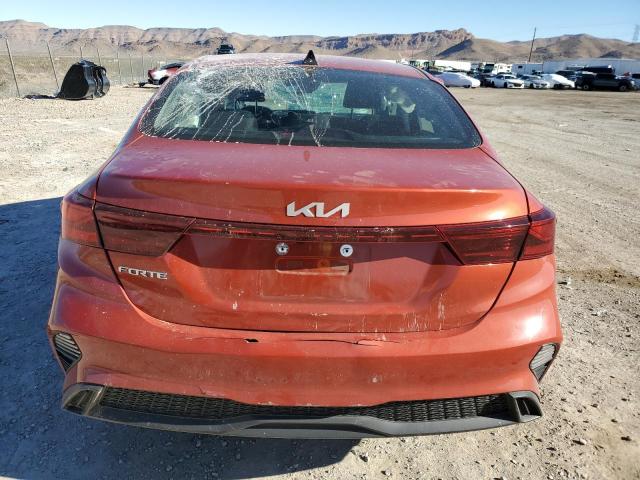 3KPF24AD8PE507632 - 2023 KIA FORTE LX ORANGE photo 6