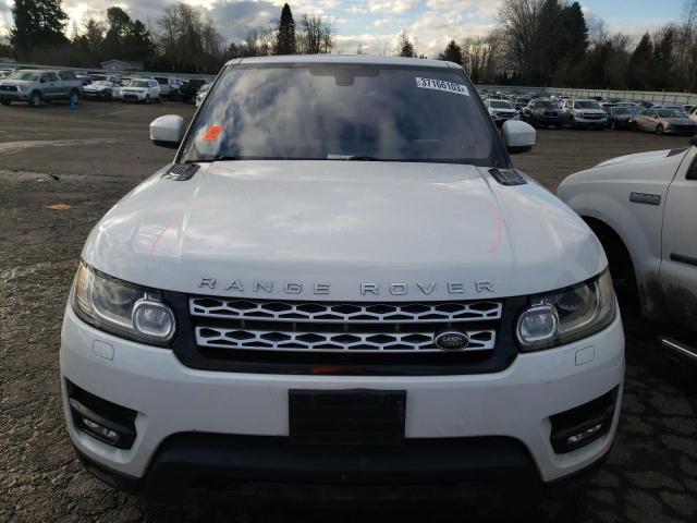 SALWR2KF3GA634171 - 2016 LAND ROVER RANGE ROVE HSE WHITE photo 5