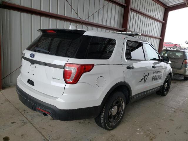 1FM5K8AT0GGA19085 - 2016 FORD EXPLORER POLICE INTERCEPTOR Սպիտակ լուսանկար 3