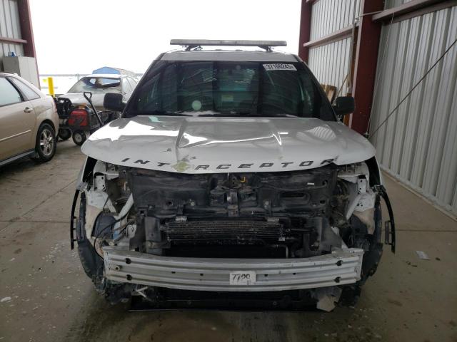 1FM5K8AT0GGA19085 - 2016 FORD EXPLORER POLICE INTERCEPTOR Սպիտակ լուսանկար 5