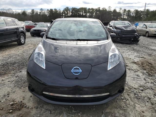 1N4AZ0CP3FC319621 - 2015 NISSAN LEAF S BLACK photo 5