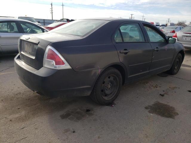 3FAFP06Z76R116239 - 2006 FORD FUSION S GRAY photo 3