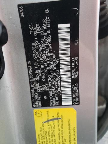 JTJHW31UX62001137 - 2006 LEXUS RX 400 SILVER photo 13