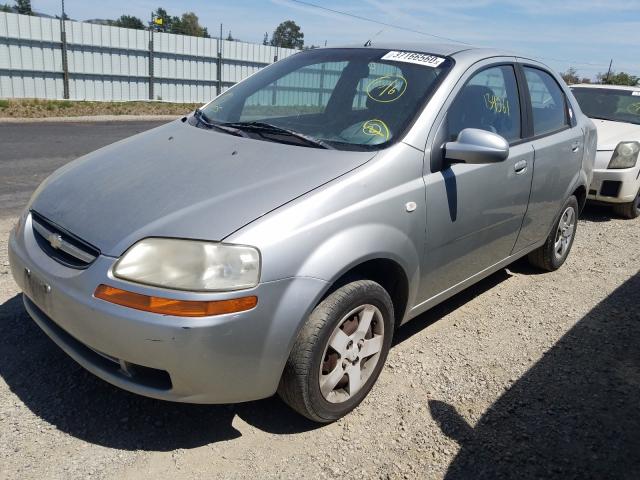 KL1TD526X5B408640 - 2005 CHEVROLET AVEO BASE  photo 2
