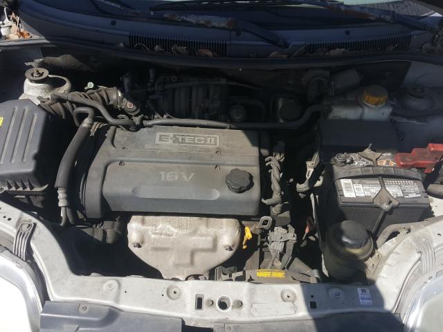 KL1TD526X5B408640 - 2005 CHEVROLET AVEO BASE  photo 7