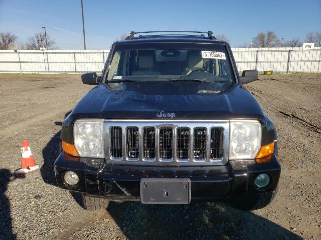 1J8HG58N76C305653 - 2006 JEEP COMMANDER LIMITED BLACK photo 5