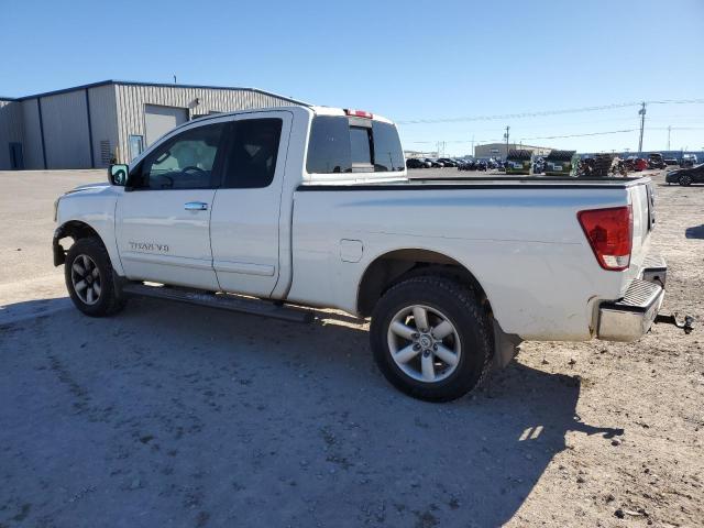 1N6BA0CHXEN504912 - 2014 NISSAN TITAN S WHITE photo 2