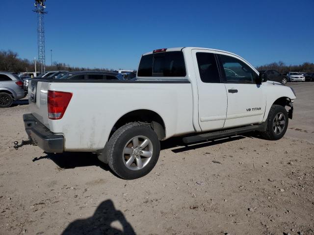 1N6BA0CHXEN504912 - 2014 NISSAN TITAN S WHITE photo 3