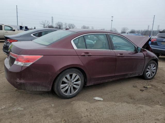 1HGCP2F81BA050986 - 2011 HONDA ACCORD EXL PURPLE photo 3