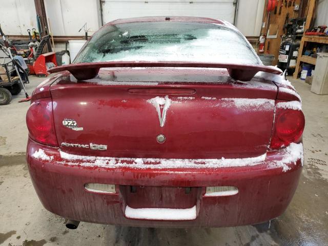 1G2AL15F977127933 - 2007 PONTIAC G5 RED photo 6