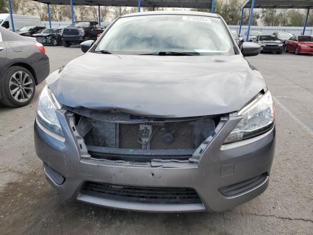 3N1AB7AP8FY222614 - 2015 NISSAN SENTRA S CHARCOAL photo 5