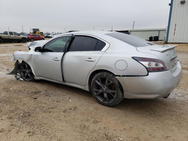 1N4AA5AP9EC911515 - 2014 NISSAN MAXIMA S SILVER photo 2