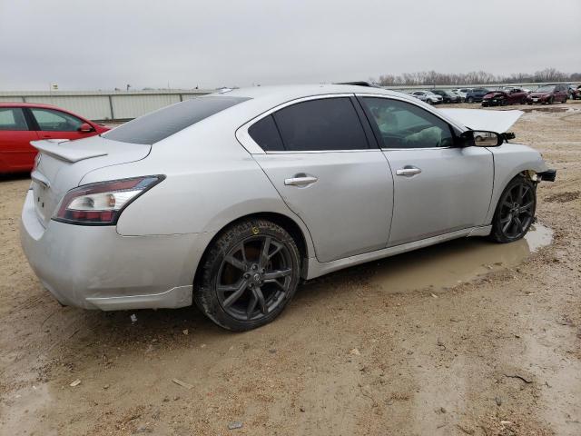 1N4AA5AP9EC911515 - 2014 NISSAN MAXIMA S SILVER photo 3