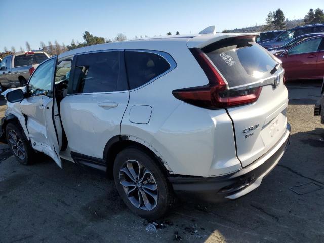 2HKRW2H80LH678704 - 2020 HONDA CR-V EXL WHITE photo 2