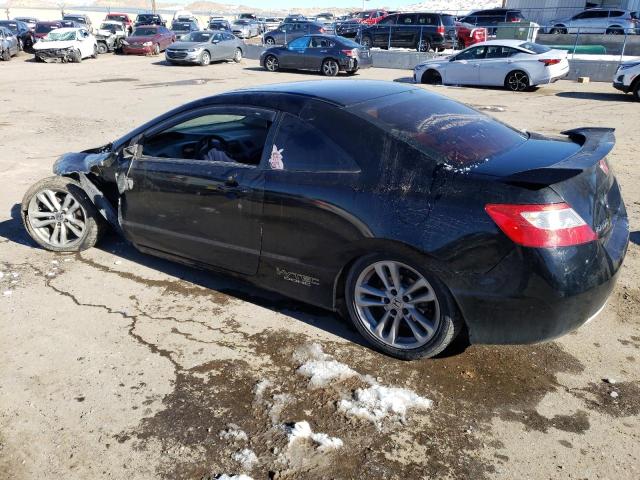 2HGFG21527H708611 - 2007 HONDA CIVIC SI BLACK photo 2