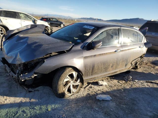 1HGCR2F35HA182849 - 2017 HONDA ACCORD LX GRAY photo 1