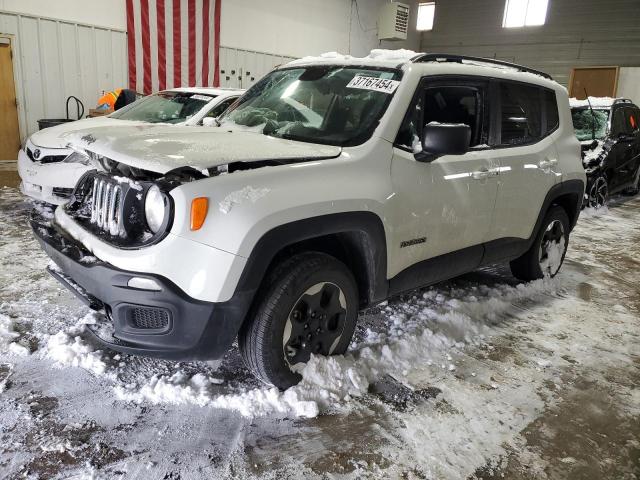 ZACCJBAB8JPH34483 - 2018 JEEP RENEGADE SPORT WHITE photo 1