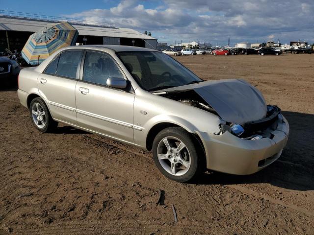 JM1BJ225230200750 - 2003 MAZDA PROTEGE DX SILVER photo 4