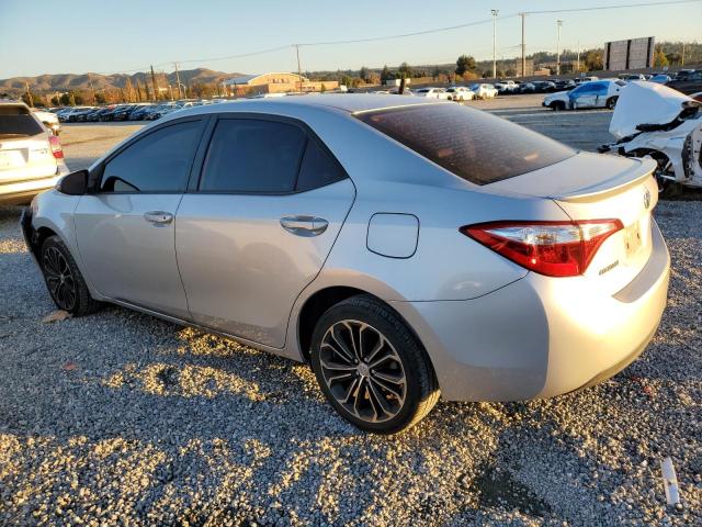 5YFBURHEXGP406787 - 2016 TOYOTA COROLLA L SILVER photo 2