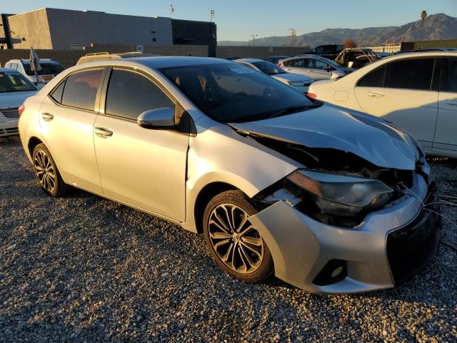 5YFBURHEXGP406787 - 2016 TOYOTA COROLLA L SILVER photo 4