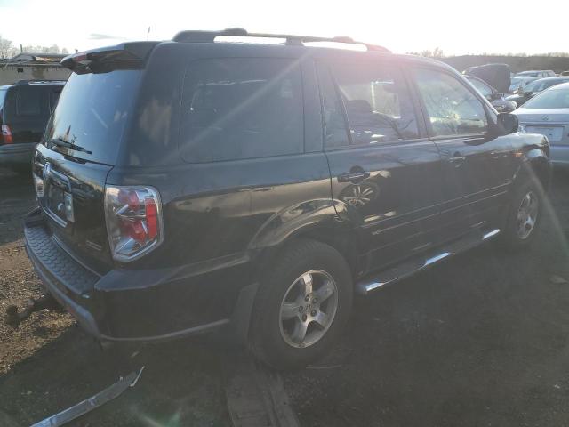 5FNYF18738B047268 - 2008 HONDA PILOT EXL BLACK photo 3