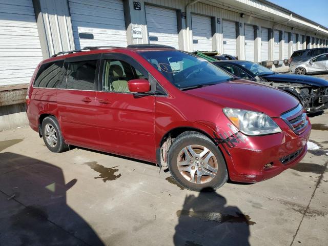 5FNRL38616B407036 - 2006 HONDA ODYSSEY EXL RED photo 4