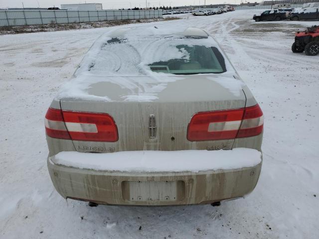 3LNHM28T58R632243 - 2008 LINCOLN MKZ TAN photo 6