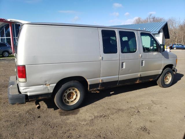 1FTRE14L53HA33651 - 2003 FORD ECONOLINE E150 VAN SILVER photo 3