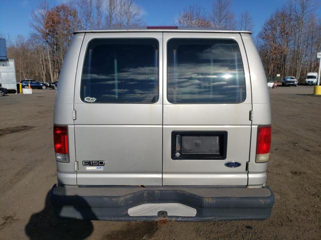 1FTRE14L53HA33651 - 2003 FORD ECONOLINE E150 VAN SILVER photo 6